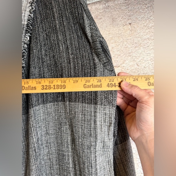 Eileen Fisher Color-Block Shawl Collar Jacket Size s/m oversized A651 - Picture 6 of 7